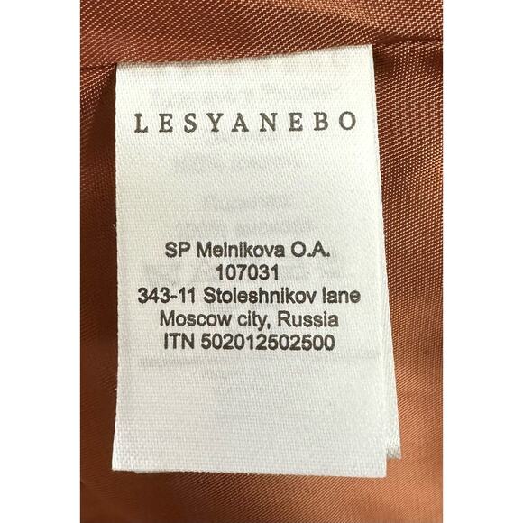 lesyanebo plaid one button wool blazer size Large? *no size tag* - Picture 5 of 6